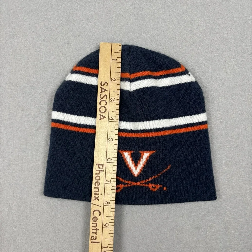 Virginia Cavaliers Beanie Hat Striped‎ UVA Unisex OSFM University of Virginia